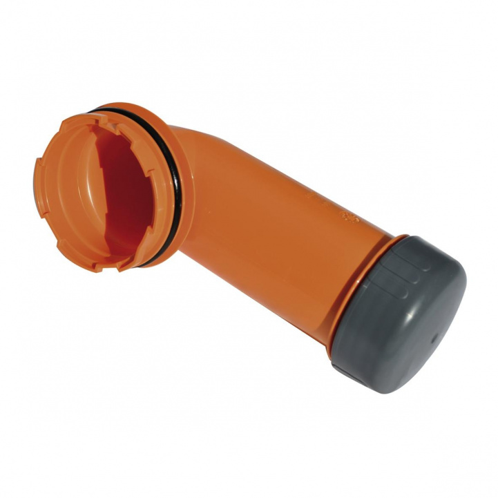 Utløpsrør med lokk/pakning C250 i gruppen Vann & Sanitær / Toalett / Reservdeler til toaletter og tanker / Reservdeler til C250 Tank hos Campmarket (65702)