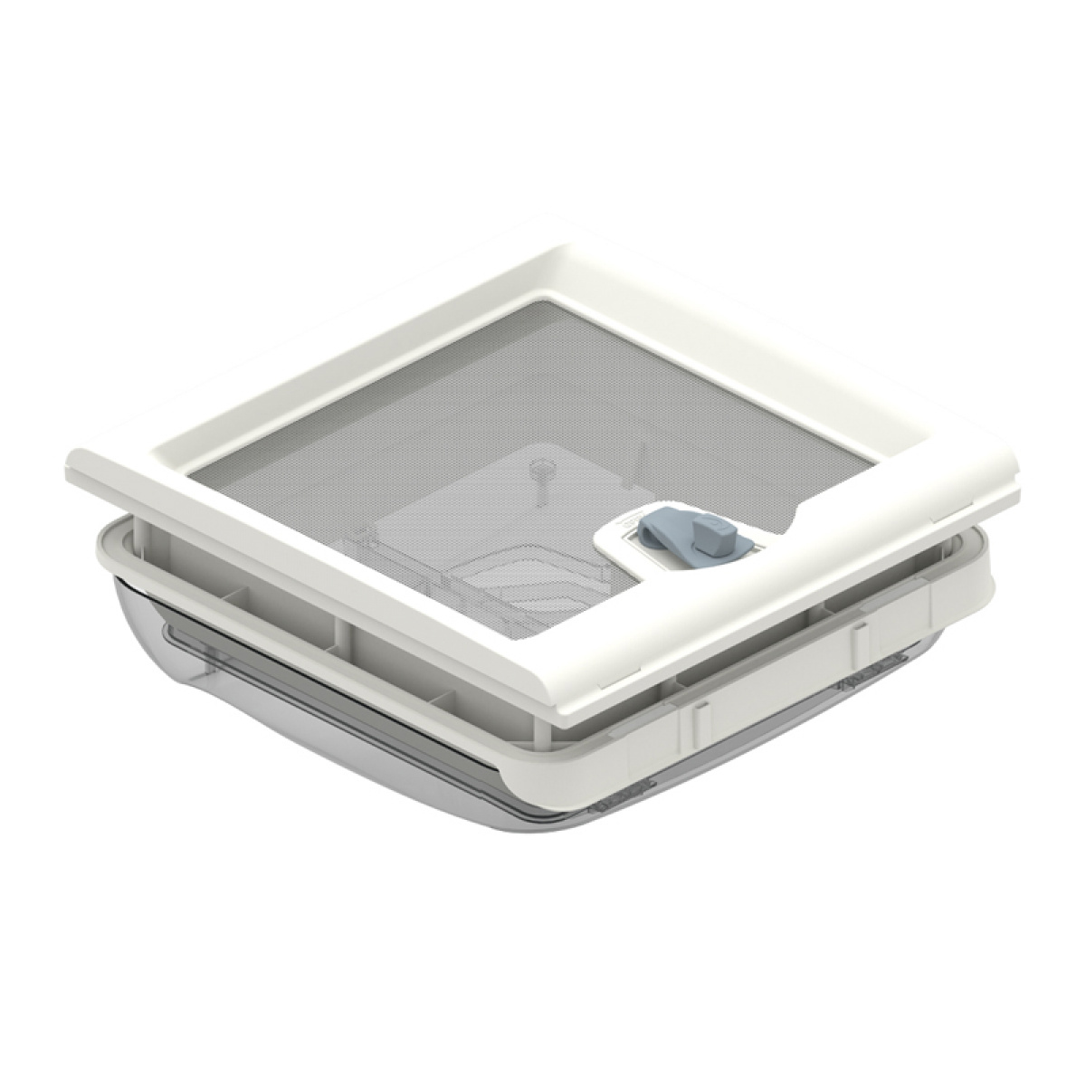 Fiamma Vent F Pro 28x28 Hvit i gruppen Campingvogn & Bobilt / Karosseri / Takluker / Takluker 28*28cm hos Campmarket (65741)