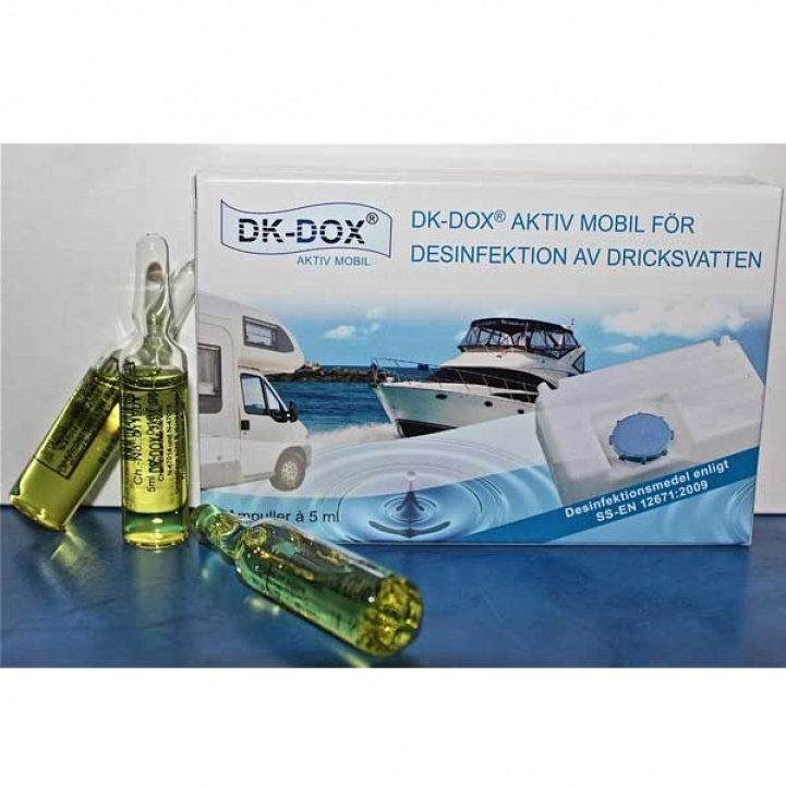 DK-DOX Aktiv Mobil i gruppen Vann & Sanitær / Kjemi & Tilbehør / Desinfeksjon Drikkevannstank hos Campmarket (65778)