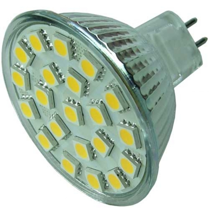 MR16-21 LED i gruppen Campingvogn & Bobilt / Elektronikk / Innvendig belysning / LED-belysning / LED erstatningslamper hos Campmarket (65882)