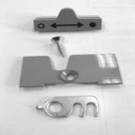 Dometic Kjøleskapslås Komplett Grå Dometic Kjøleskapslås Komplett Grå