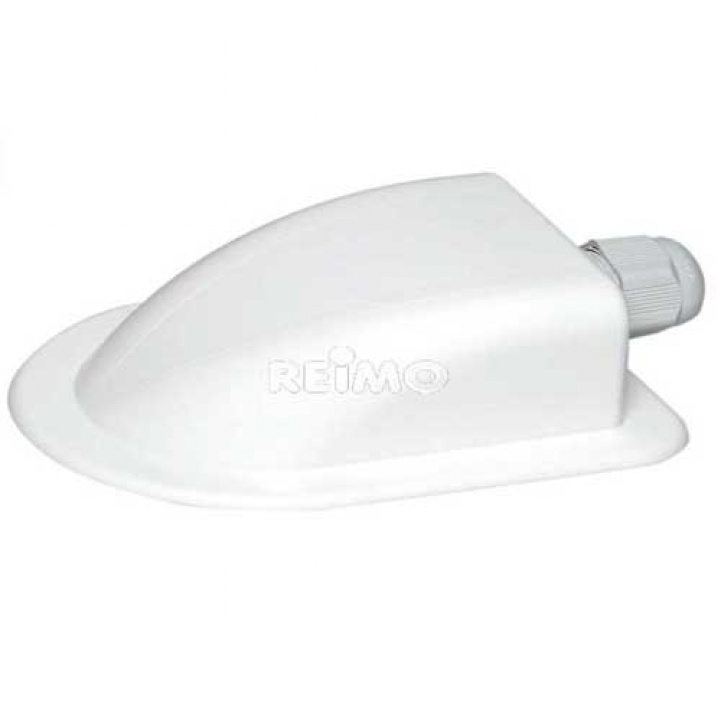 Kabelgjennomføring For Kabel Hvit i gruppen Campingvogn & Bobilt / Elektronikk / Solpaneler / Tilbehør hos Campmarket (66058)