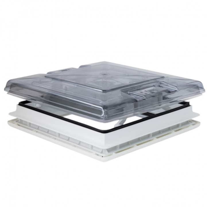 Fiamma Takluke 50x50 Vent Crystal i gruppen Campingvogn & Bobilt / Karosseri / Takluker / Takluker 50*50cm hos Campmarket (66060)