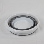 Sammenleggbar bøtte silikon 10L