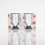 Juiceglass røykt farge 4-pakning