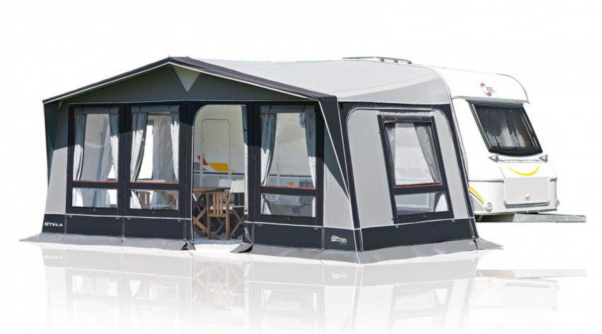 Inaca Stela 250 i gruppen Fortelt & Markiser / Fortelt Campingvogn / A-måttstelt / Dyp 2,5m hos Campmarket (66144)