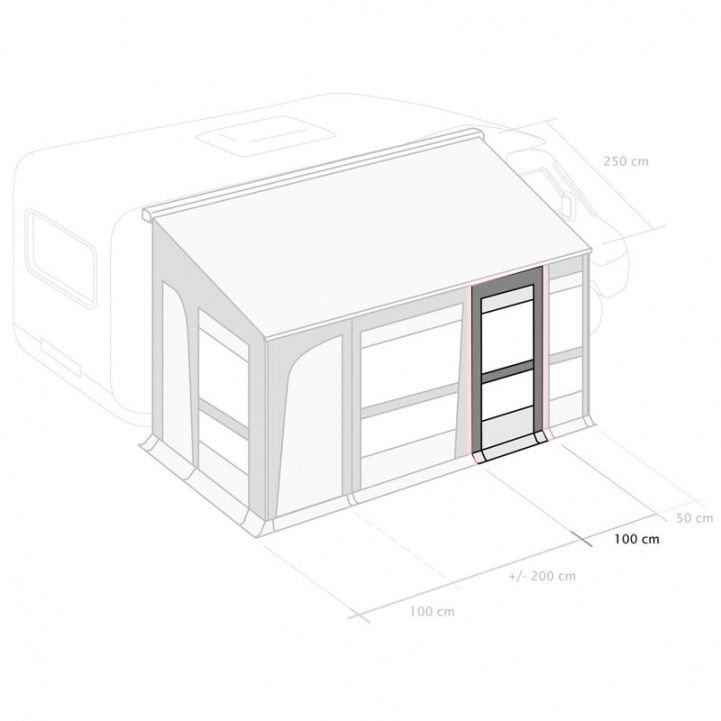 Inaca Dynamic Front 100 cm i gruppen Funnkroken / Tilbud hos Campmarket (66155)