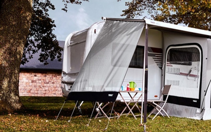 Thule Solblokk Side G2 i gruppen Fortelt & Markiser / Markiser / Campingvognmarkiser / Front & Gavler Campingvognmarkiser / Sider & Fronter Thule/Omnistor hos Campmarket (66156)