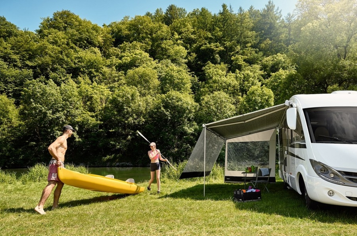 Thule Regnbeskyttelse Side G2 i gruppen Fortelt & Markiser / Markiser / Campingvognmarkiser / Front & Gavler Campingvognmarkiser / Sider & Fronter Thule/Omnistor hos Campmarket (66176)