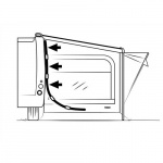 Støttestenger Thule Quickfit