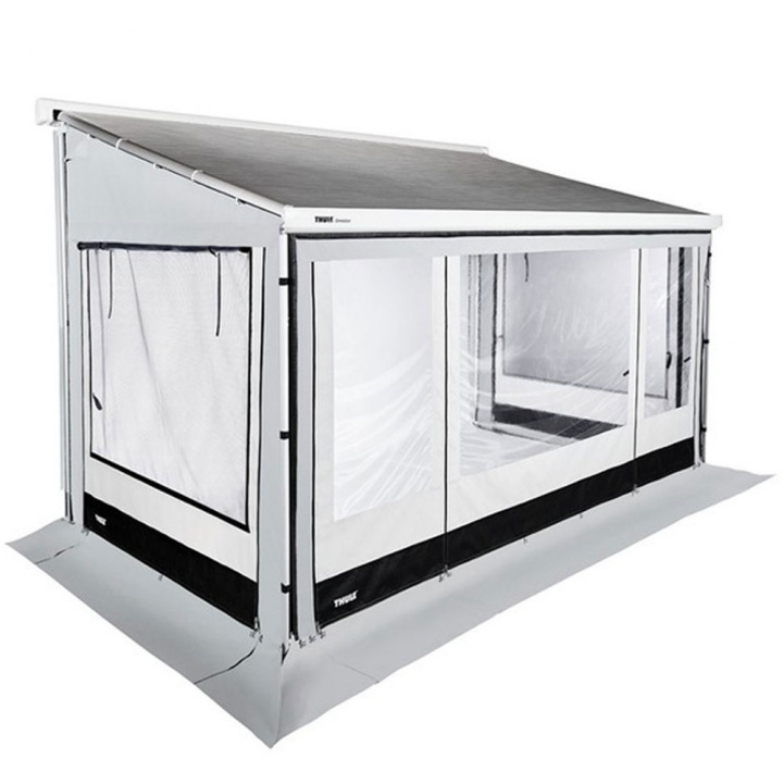 Front Safari Residence G3 4,50 m i gruppen Fortelt & Markiser / Markiser / Bobilmarkiser / Thule/Omnistor / Gavler & Fronter / Safari Residens G3 hos Campmarket (66215)