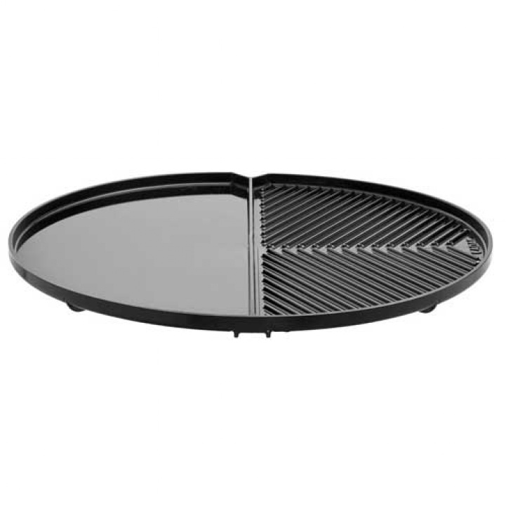 Cadac Grillplate Ribbete/Slett Carri Chef 2 46 cm i gruppen Husholdning & Kjøkken / Griller / Grilltilbehør hos Campmarket (66281)