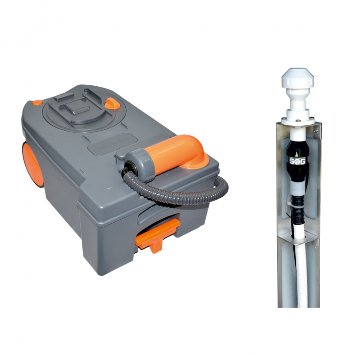 SOG-system med skorstein i gruppen Vann & Sanitær / Toalett / Campingtoalett / Tilbehør til campingtoaletter hos Campmarket (66305)