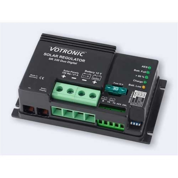 Votronic solcelle regulator SR 330 i gruppen Campingvogn & Bobilt / Elektronikk / Solpaneler / Solcelleregulatorer hos Campmarket (66461)