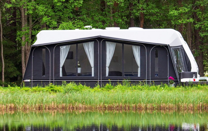 Svensk-Telt Residens 300 i gruppen Fortelt & Markiser / Fortelt Campingvogn / A-måttstelt / Dyp 3,0m hos Campmarket (66510)