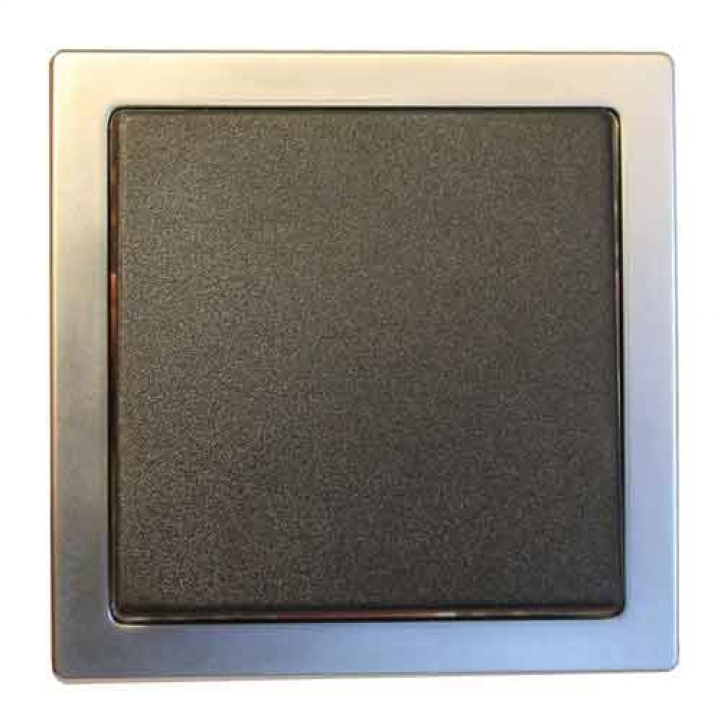 Strømbryter 12V Enkel Sølv/Svart i gruppen Campingvogn & Bobilt / Elektronikk / Strømbryter & In/Utgang / Strømbryter hos Campmarket (66687)