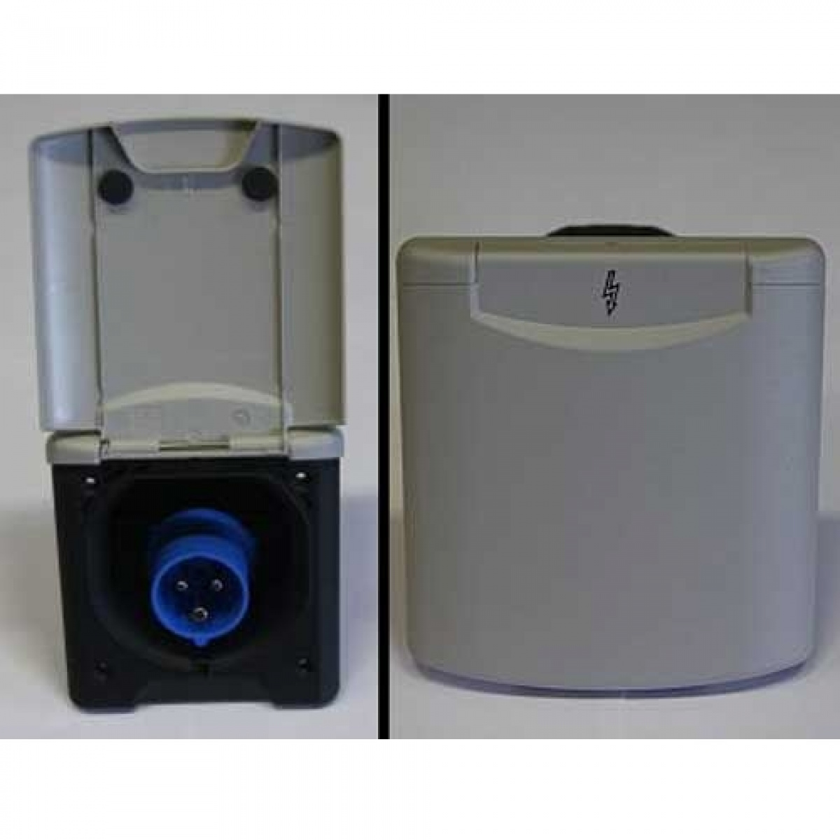 Elinntak 230V/16A i gruppen Campingvogn & Bobilt / Elektronikk / Strømbryter & In/Utgang / Elingang & Tilkobling hos Campmarket (67026)