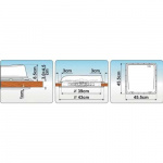 Takluke Turbo Vent 12V Crystal 40x40