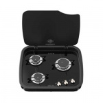 Koket 3-Brenner med glasslokk top line 169