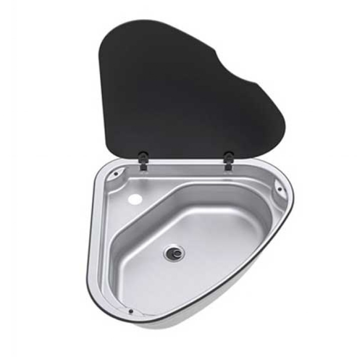 Disko Triangulær Venstre med Glasslok Serie 33 i gruppen Husholdning & Kjøkken / Kjøkkenvasker & Kokeplater hos Campmarket (67123)