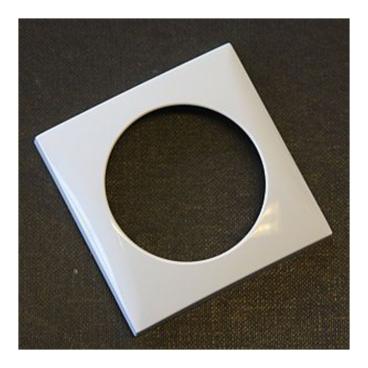 Enkelram Berker Hvit i gruppen Campingvogn & Bobilt / Elektronikk / Strømbryter & In/Utgang / Rammer hos Campmarket (67167)