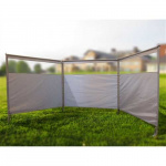 Vindskydd WeCamp Grå Med Vindu Vindskydd WeCamp Grå Med Vindu