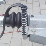 Trailerspring for beskyttelse av kabel