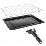 Varmluftsovn med koketopper Tristar 230V