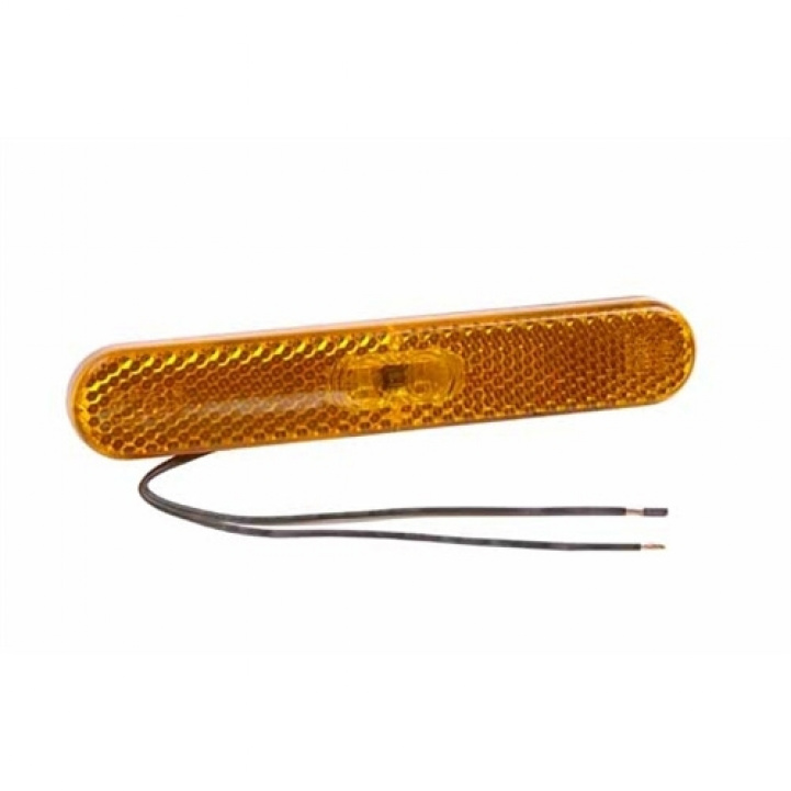 Sidomarkeringslykt Hella 12V 135x23 mm i gruppen Campingvogn & Bobilt / Elektronikk / Trafikk & Utvendig belysning / Sidelys hos Campmarket (67657)