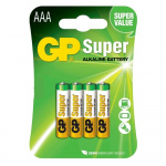 GP Batteri LR03/AAA Super 4-pakning