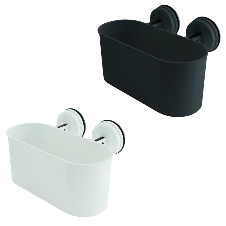 Oval boks med sugekoppfeste i gruppen Vann & Sanitær / Baderomsartikler hos Campmarket (67702)