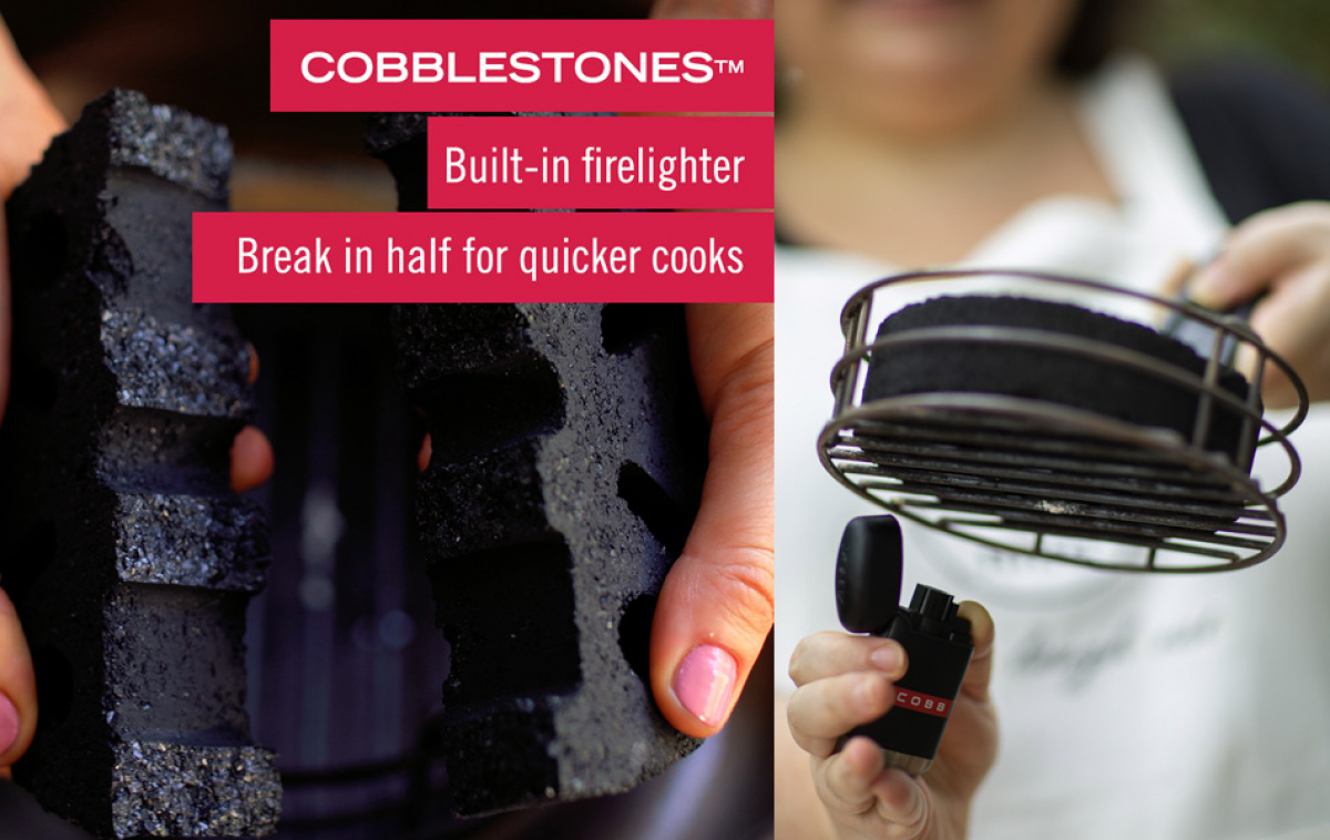Cobb Cobble Stone 6-pakning i gruppen Husholdning & Kjøkken / Griller / Grilltilbehør hos Campmarket (67725)