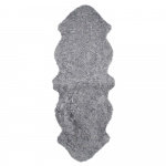 Lammeskinnsfell Lysgrå, Beige eller Mørkgrå 180 x 60 cm