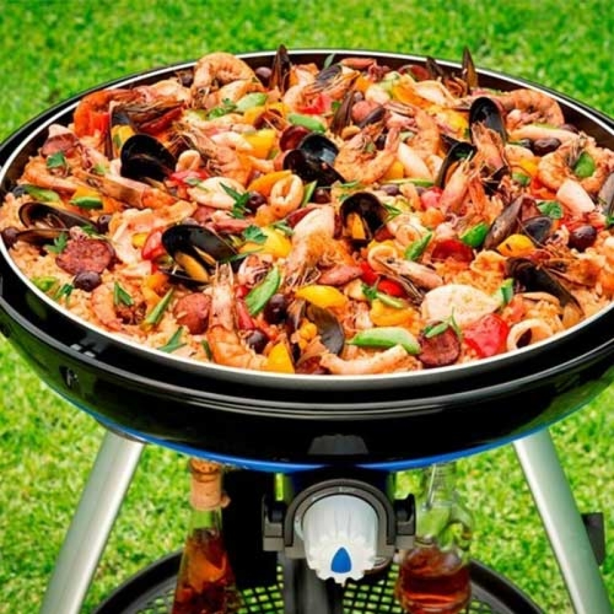 Cadac Paellapanne Ø 50cm i gruppen Husholdning & Kjøkken / Griller / Grilltilbehør hos Campmarket (67868)