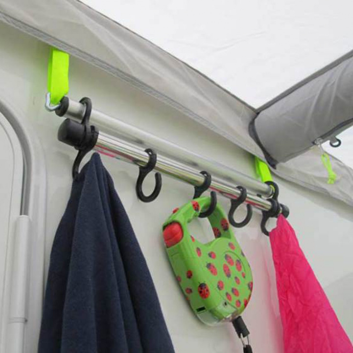 Kampa Klesstang Kort Keder feste i gruppen Fortelt & Markiser / Tilbehør-Deler / Tilbehør Lufttelt / Dometic Tilbehør Lufttelt hos Campmarket (67942)