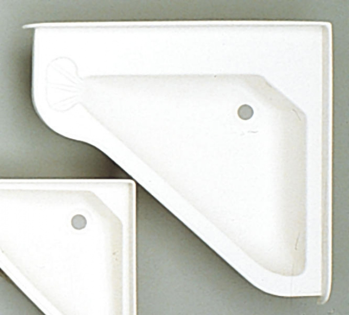 Hjørne servant Hvit 580x540mm i gruppen Vann & Sanitær / Vann / Vask & Dusjkar / Vask hos Campmarket (67971)