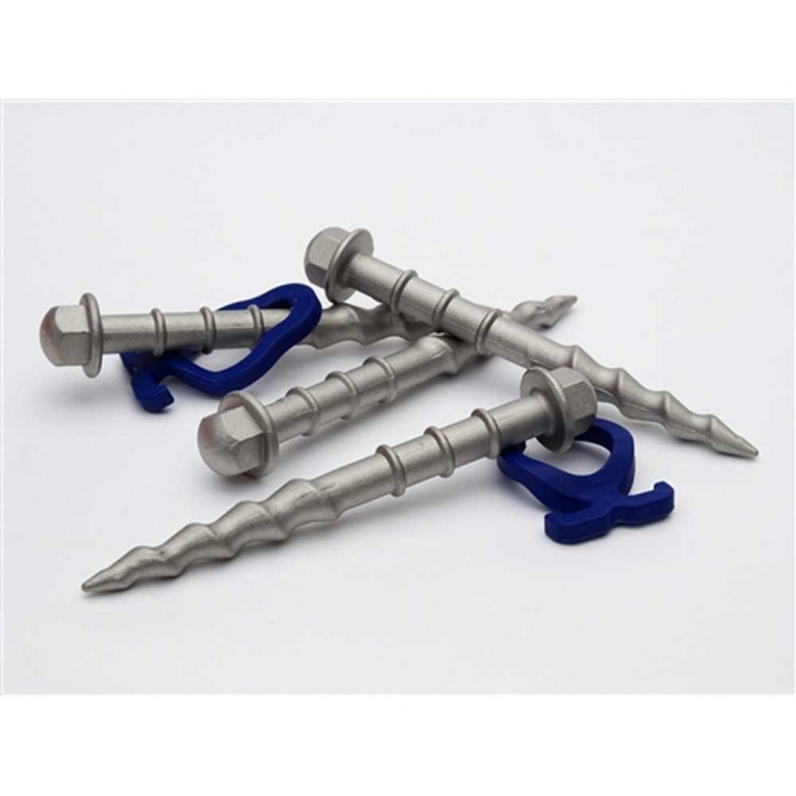 Peggy Peg Hardcore 15 cm i aluminium med festeløkker i gruppen Fortelt & Markiser / Tilbehør-Deler / Forteltstilbehør / Peggy Peg hos Campmarket (67990)