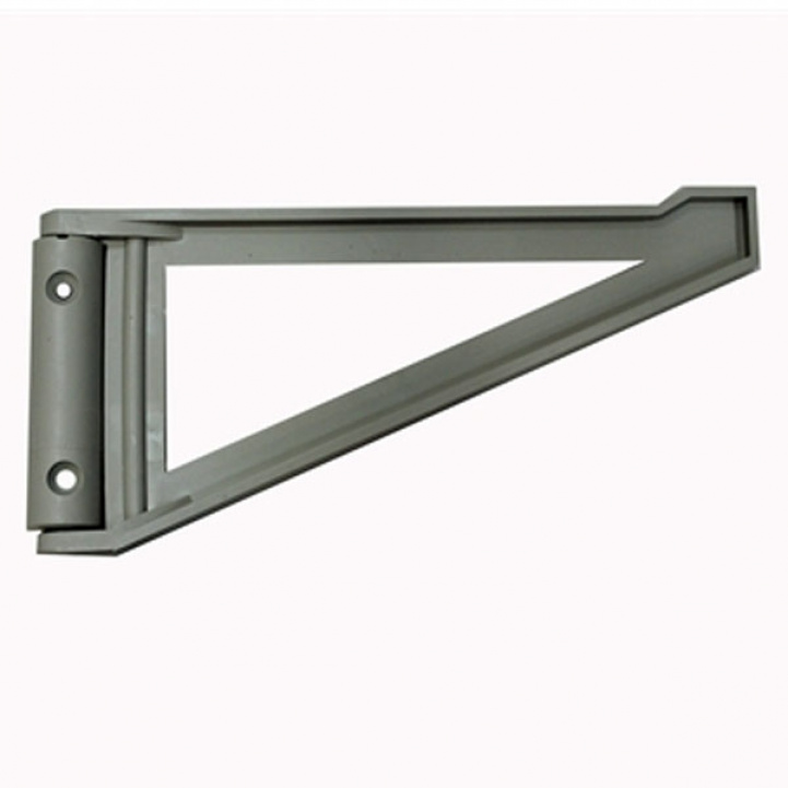 Vridbar Konsoll Grå i gruppen Campingvogn & Bobilt / Lås & Beslag / Dørregel & Låsholder hos Campmarket (68332)