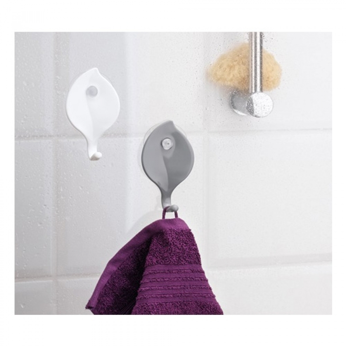 Koziol Håndkleknagg Sense Grå i gruppen Campingvogn & Bobilt / Lås & Beslag / Kroker & Opphengning hos Campmarket (68609)