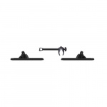 Skinne med holder for 3. sykkel Thule Caravan Superb XT svart