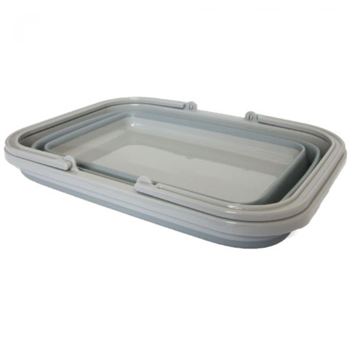 Korg/Diskbalje sammenleggbar 38x28,5x15,5cm i gruppen Husholdning & Kjøkken / Vask, Rengjøring & Oppvask / Diskboller hos Campmarket (68697)
