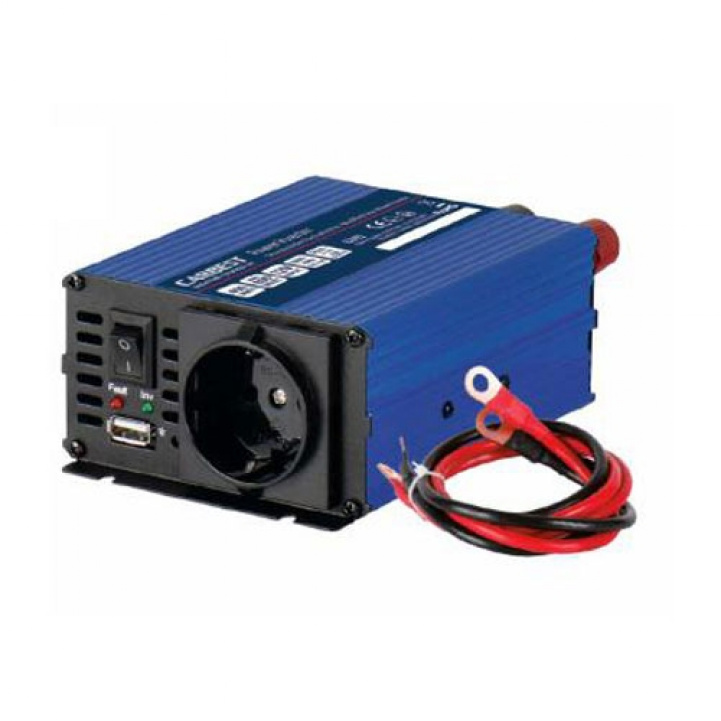 Carbest Inverter Mod. Sinus 400W i gruppen Campingvogn & Bobilt / Elektronikk / Batterier & Omformere / Inverter & Omformer / Omformer 12V Til 230V hos Campmarket (68700)