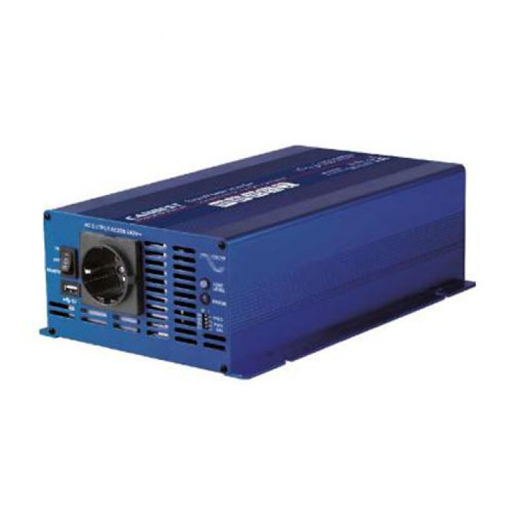 Carbest Inverter 12V Ren Sinus 1000W i gruppen Campingvogn & Bobilt / Elektronikk / Batterier & Omformere / Inverter & Omformer / Omformer 12V Til 230V hos Campmarket (68706)