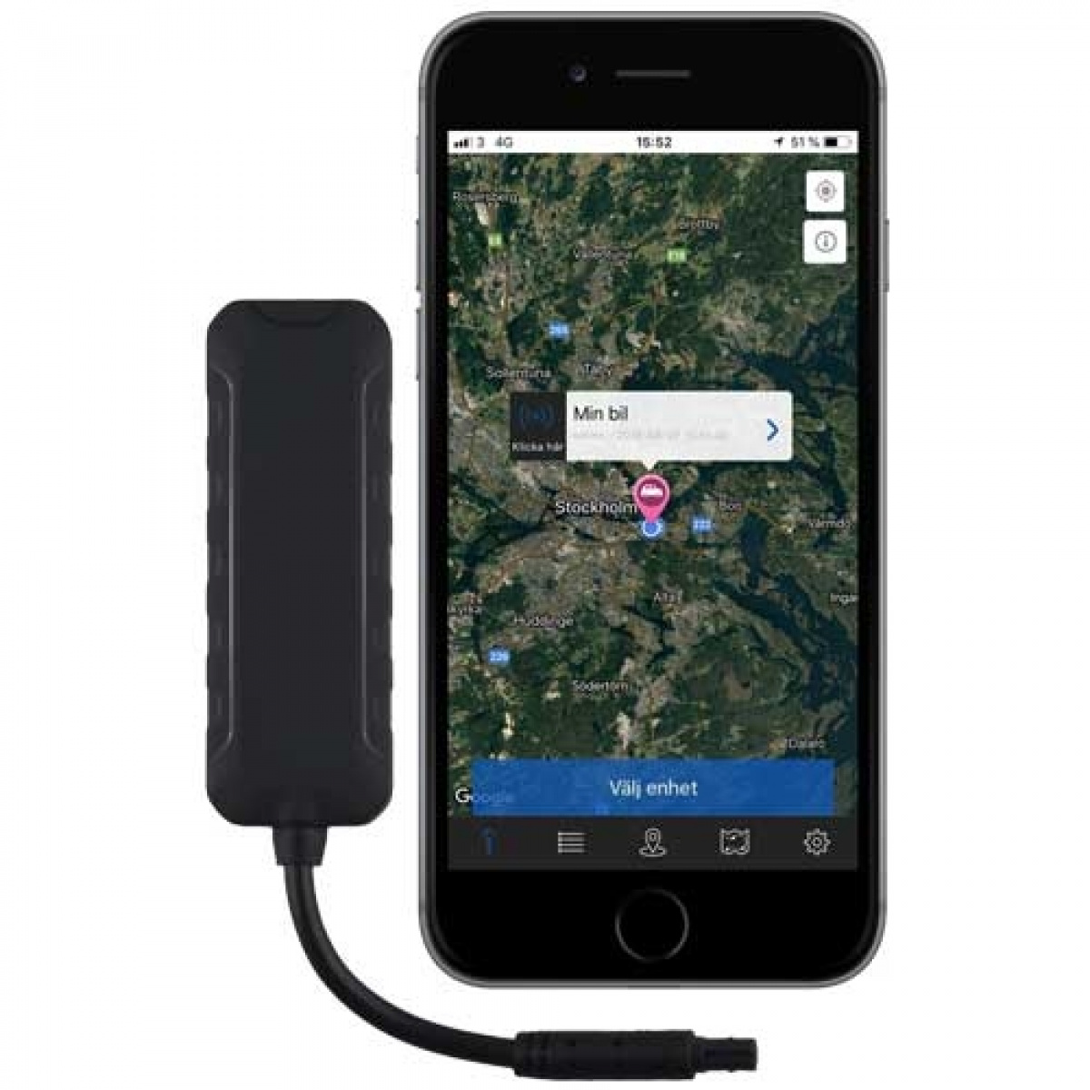 SweTrack Lite GPS-Sporer i gruppen Campingvogn & Bobilt / Elektronikk / El Annet hos Campmarket (68740)