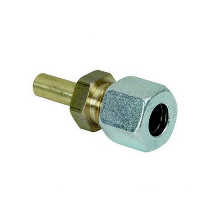 Skarvkoppl. 10mm rør, 8mm i gruppen Campingvogn & Bobilt / Gass og tilbehør / Gasskoblinger hos Campmarket (68757)