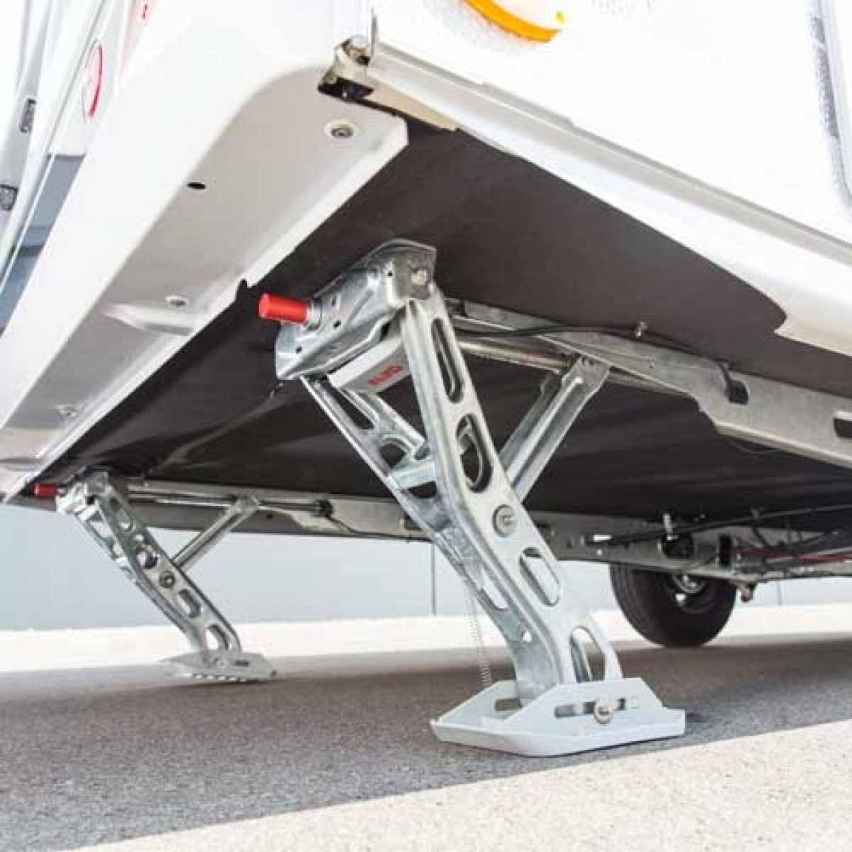 Støtteben Elektriske UP4 Alko Max 2,5 Ton i gruppen Campingvogn & Bobilt / Chassis / Støtteben hos Campmarket (68775)
