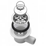 Dometic AC 540 Avløpsbeslag Vinklet 20mm Dometic AC 540 Avløpsbeslag Vinklet 20mm