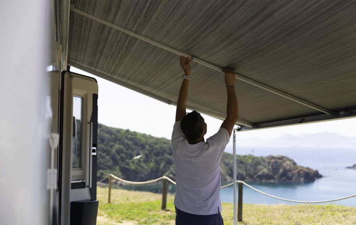 Fiamma Rafter F45/F65/F80 i gruppen Fortelt & Markiser / Markiser / Bobilmarkiser / Fiamma Boxmarkiser / Tilbehør hos Campmarket (68937)