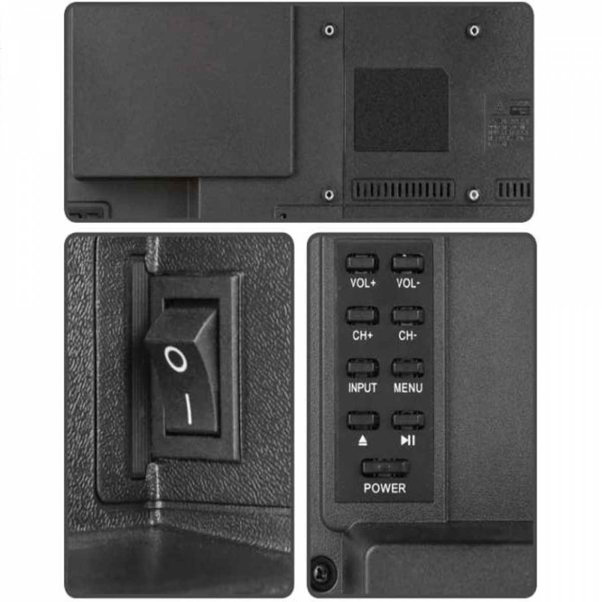 CARBEST LED-TV 23,6 tommer i gruppen Campingvogn & Bobilt / Elektronikk / TV, Bilde & Lyd / TV hos Campmarket (68963)