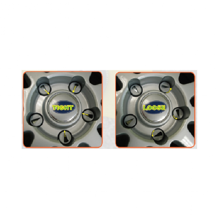 Milenco Felgbultindikator 10-Pack i gruppen Campingvogn & Bobilt / Chassis / Annet hos Campmarket (69069)